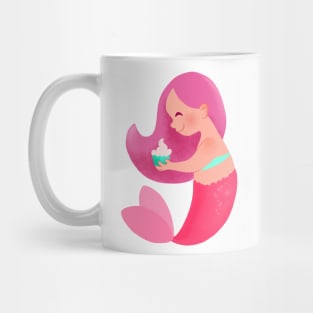 Mermaid with Cupcake Mug